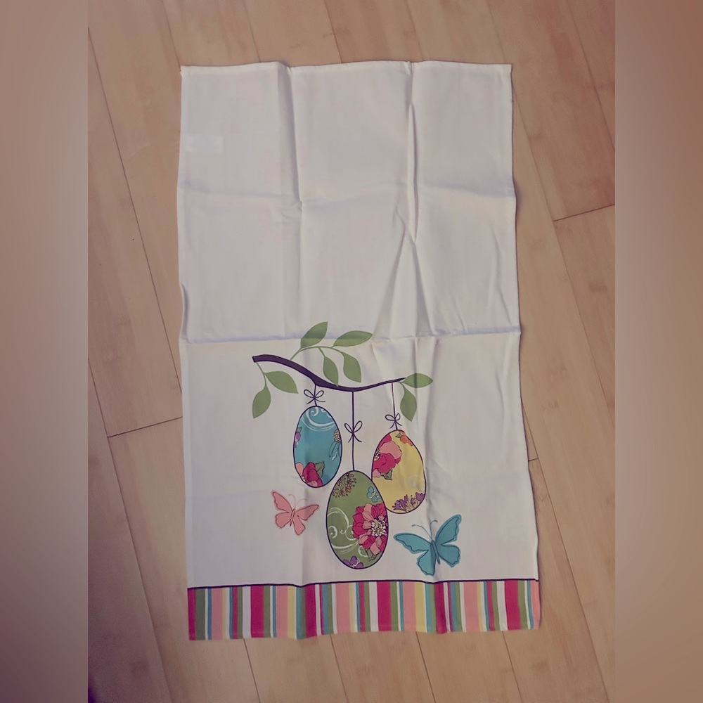Ritz Easter egg tea towel
